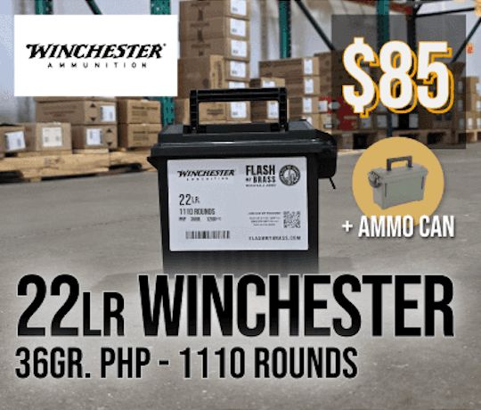 22LR Winchester CPHP with ammo can