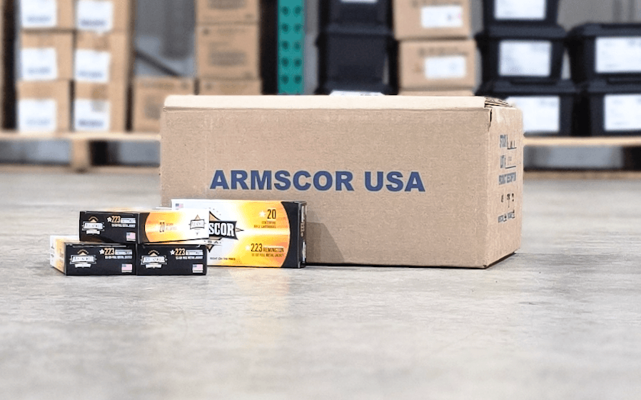223 Remington Armscor FMJ bulk case