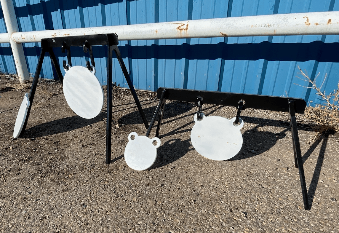 Gong Set AR500 Steel Targets